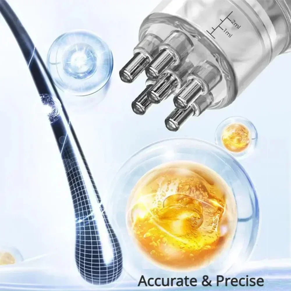 Aplicador De Aceite Para El Cuero Cabelludo, Mini Peine De Masaje, Masajeador Del Cuero Cabelludo, Tratamiento De Relajación Para El Crecimiento Del Cabello, Anticaída, Herramientas Para El Cuidado Del Cuero Cabelludo