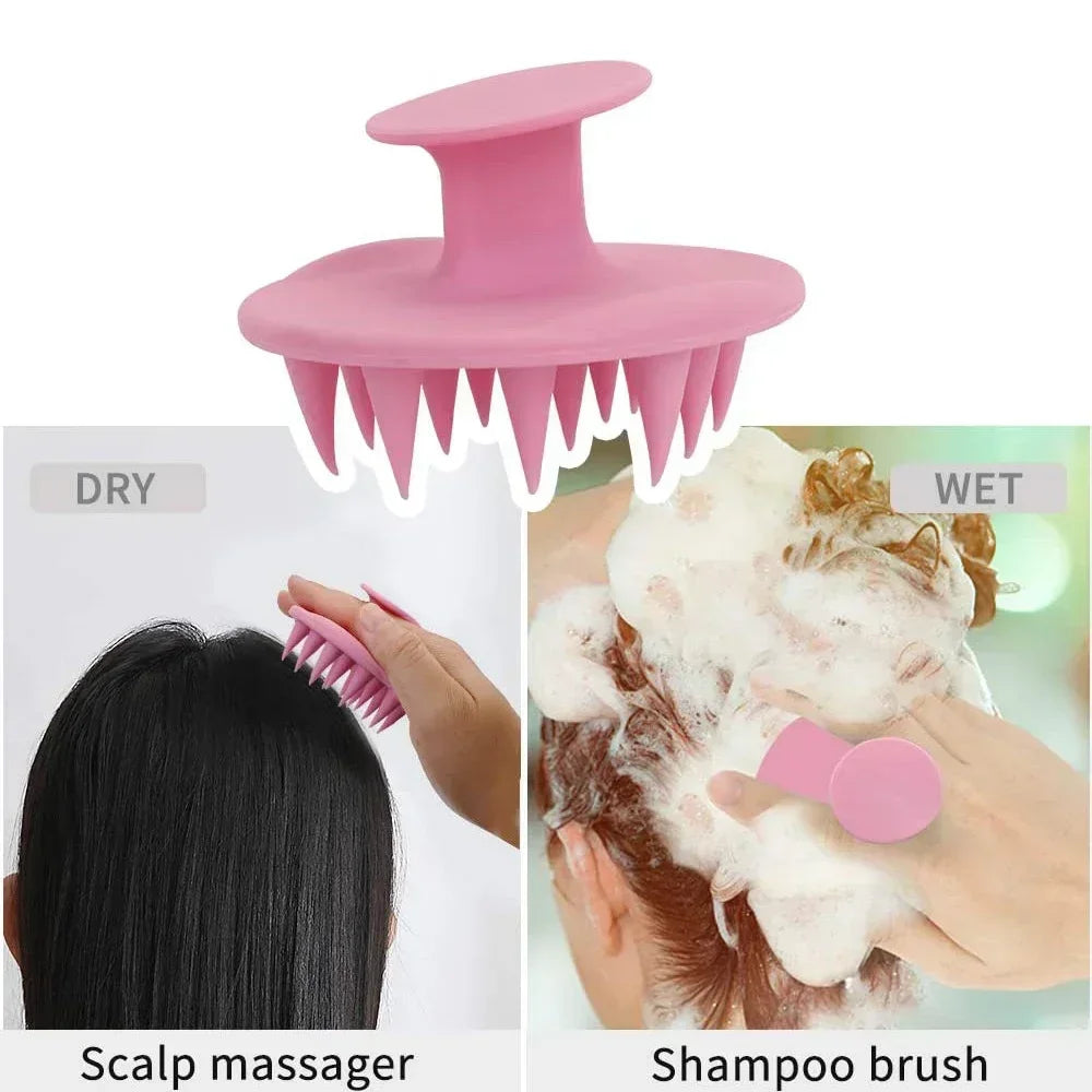 Set De 5 Piezas Para El Cuidado Y Peinado Del Cabello, Spray Desenredante, Cepillo Para El Cabello, Botella Aplicadora De Aceite Capilar, Cepillo Para Champú, Herramienta De Masaje Para El Cuero Cabelludo