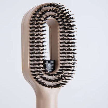 Peine Rociador 2 En 1, Cepillo Para El Cabello Con Cerdas De Nailon Para Masaje Del Cuero Cabelludo Suave Con Botella Pulverizadora Para Herramientas De Peinado De Agua Y Aceite Esencial